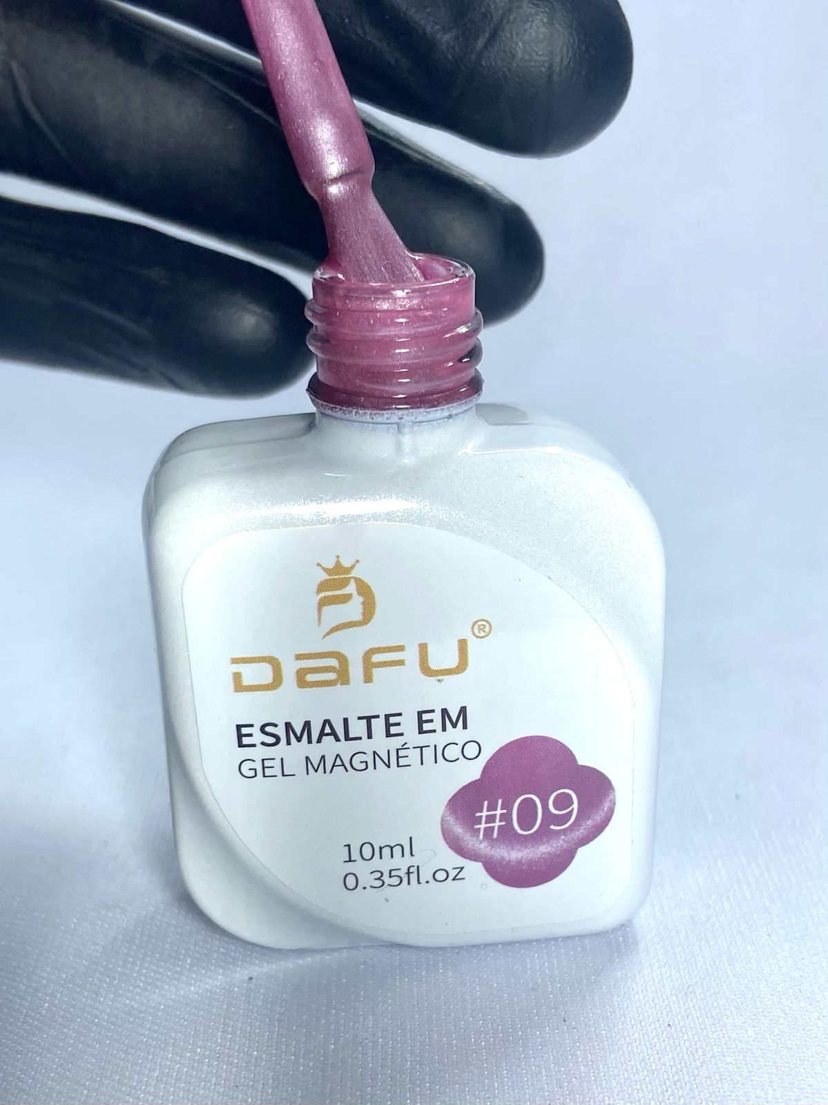 ESMALTE EM GEL MAGNÉTICO DAFU 09- 10ml INVILA - Tudo para unhas em gel