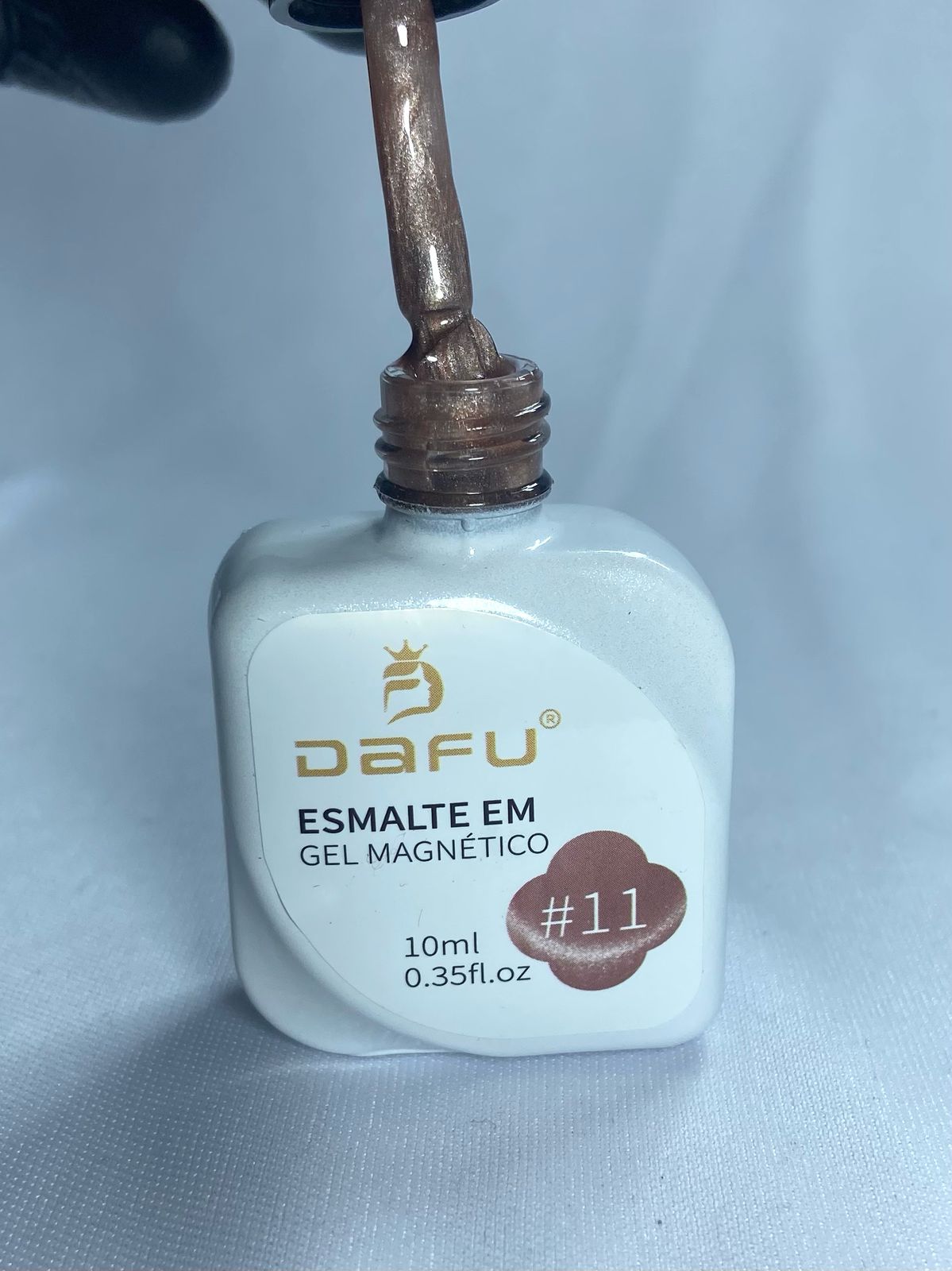 ESMALTE EM GEL MAGNÉTICO DAFU 11- 10ml INVILA - Tudo para unhas em gel
