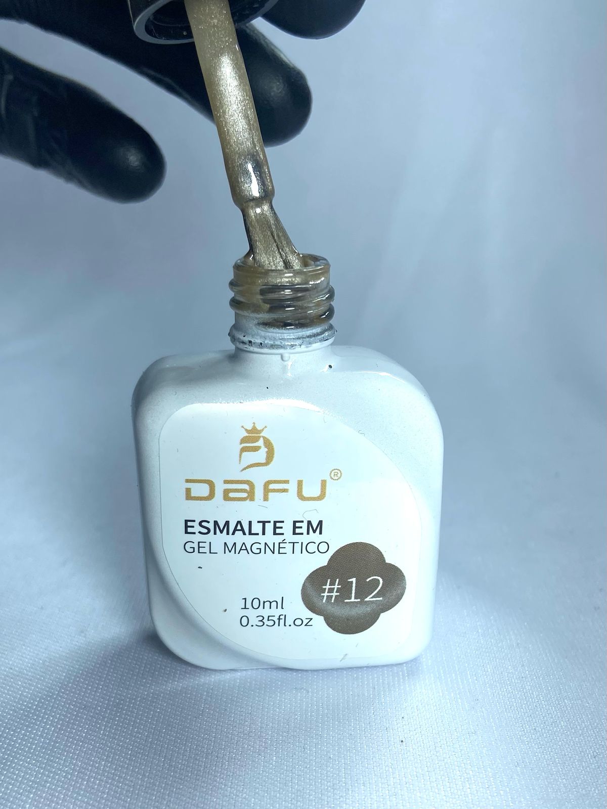 ESMALTE EM GEL MAGNÉTICO DAFU 12- 10ml INVILA - Tudo para unhas em gel