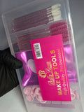 KIT MAKEUP TOOLS BELLA ROSA INVILA - Tudo para unhas em gel