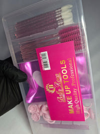 KIT MAKEUP TOOLS BELLA ROSA INVILA - Tudo para unhas em gel