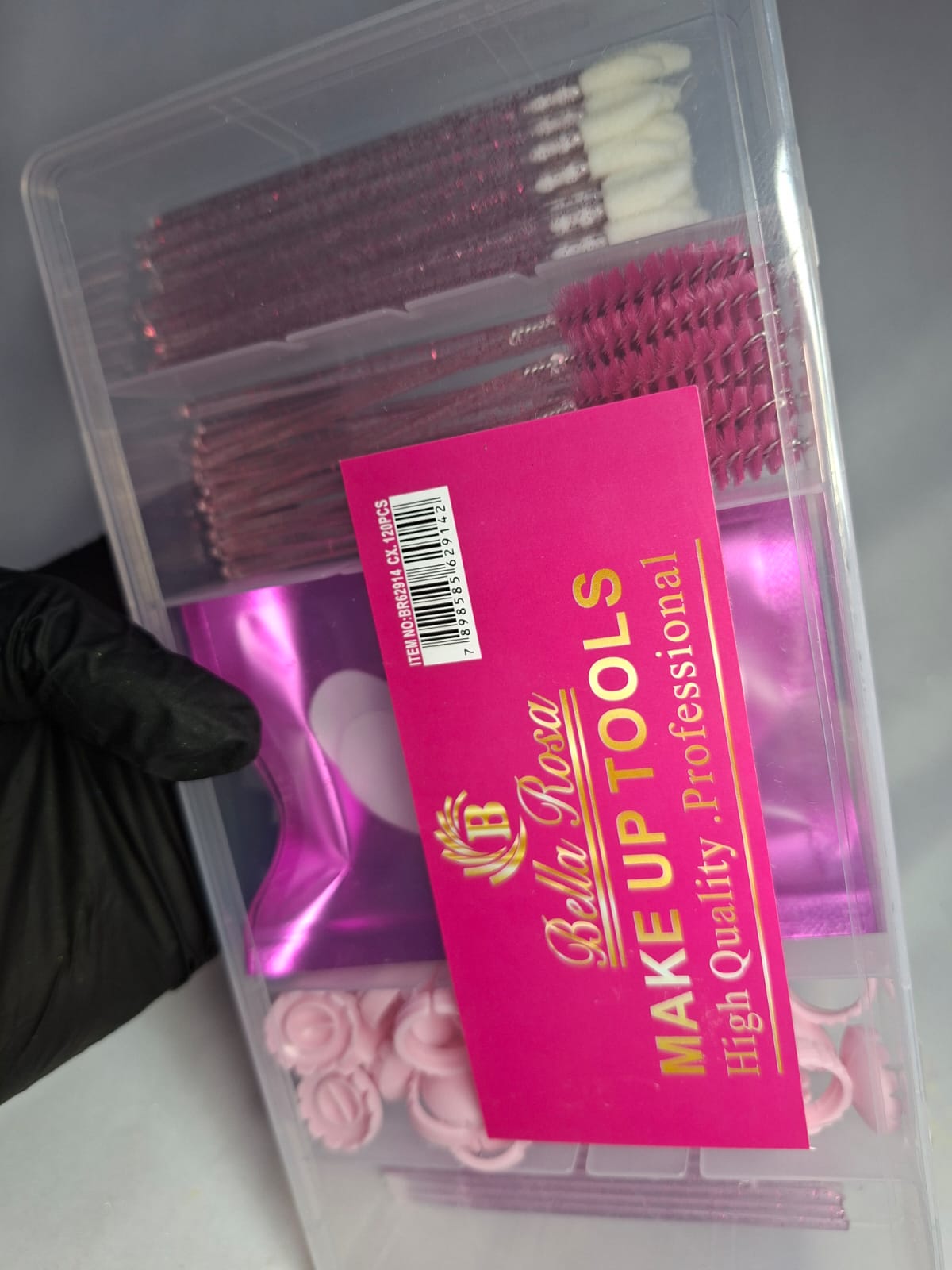 KIT MAKEUP TOOLS BELLA ROSA INVILA - Tudo para unhas em gel