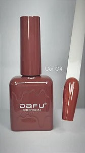 ESMALTE DAFU COLOR MARROM 04- 10ML INVILA - Tudo para unhas em gel