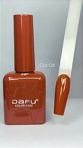 ESMALTE DAFU COLOR MARROM 08- 10ML INVILA - Tudo para unhas em gel