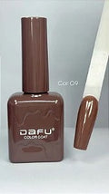 ESMALTE DAFU COLOR MARROM 09- 10ML INVILA - Tudo para unhas em gel
