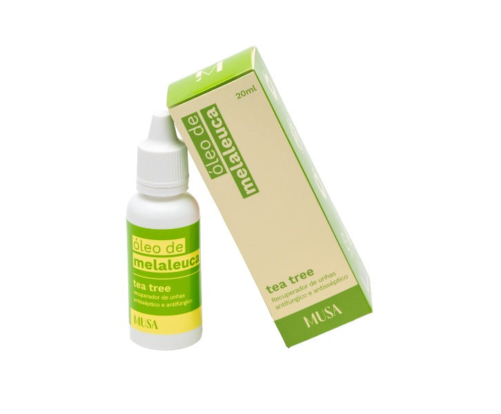 ÓLEO DE MELALEUCA CONTA GOTAS MUSA- 20ML INVILA - Tudo para unhas em gel