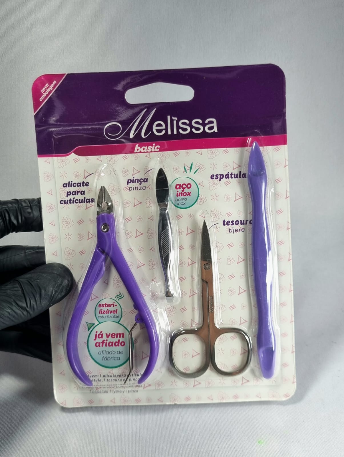 CONJUNTO MANICURE- MELISSA INVILA - Tudo para unhas em gel