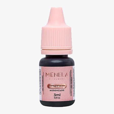 PIGMENTO ORGÂNICO MENELA MR BLACK- 3ML INVILA - Tudo para unhas em gel