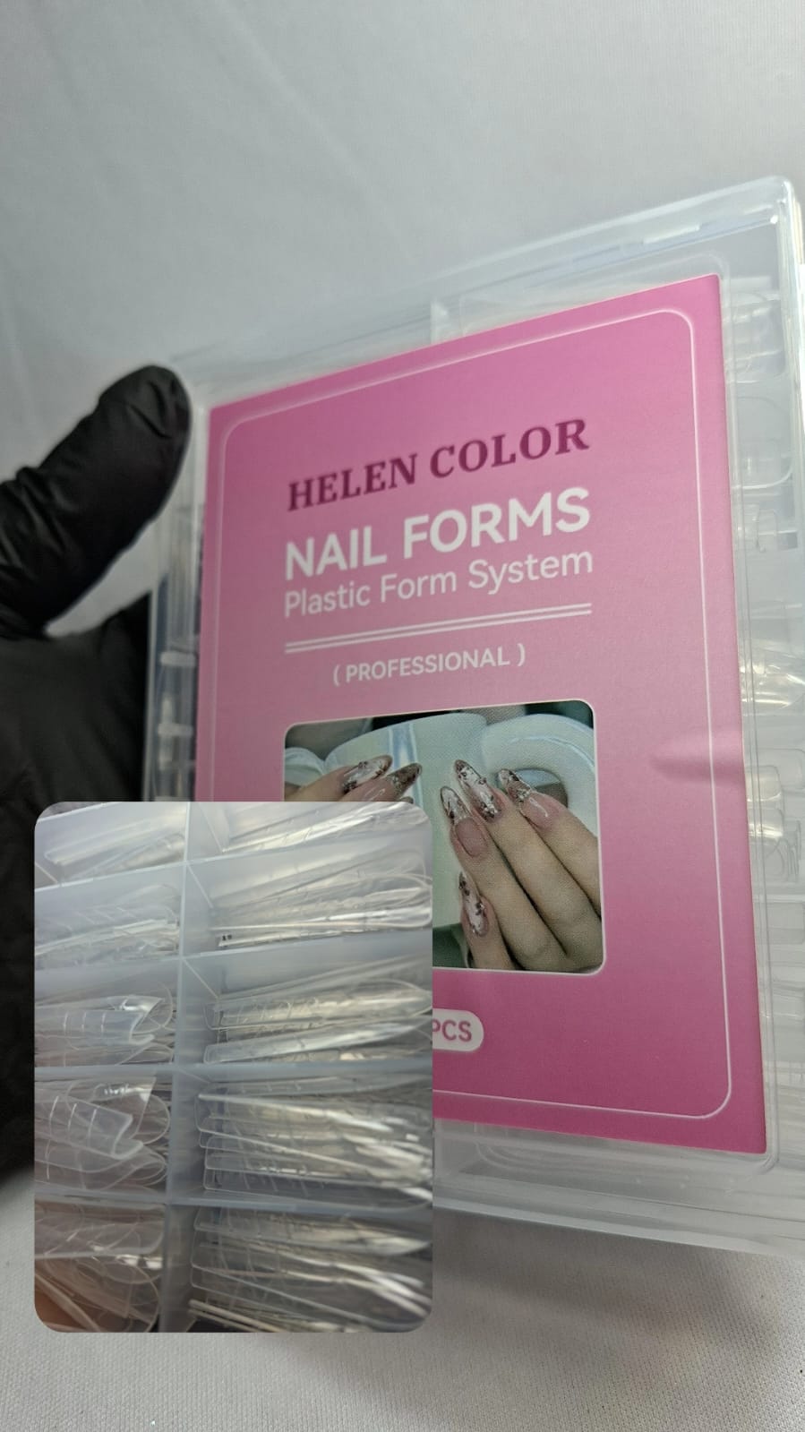 MOLDE F1 BAILARINA HELEN COLOR 120PCS INVILA - Tudo para unhas em gel