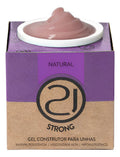 GEL NAILS 21 STRONG NATURAL 34G INVILA - Tudo para unhas em gel