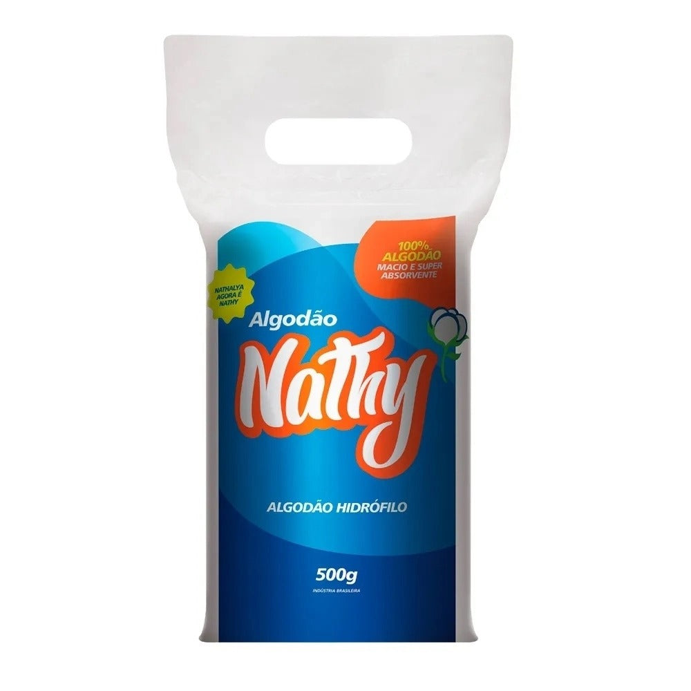 ALGODÃO 500G - NATHY INVILA - Tudo para unhas em gel