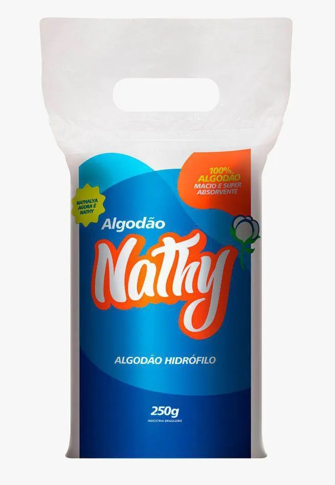 ALGODAO 250G - NATHY INVILA - Tudo para unhas em gel