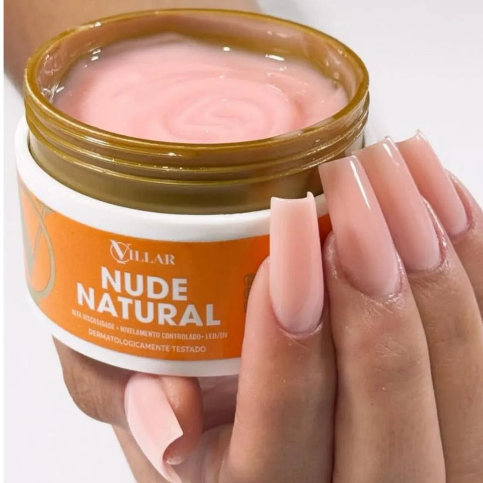 GEL NUDE NATURAL VILLAR 24G INVILA - Tudo para unhas em gel