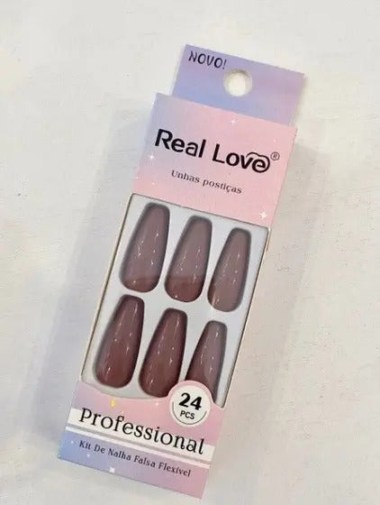 UNHA POSTICA REAL LOVE 24UN INVILA - Tudo para unhas em gel