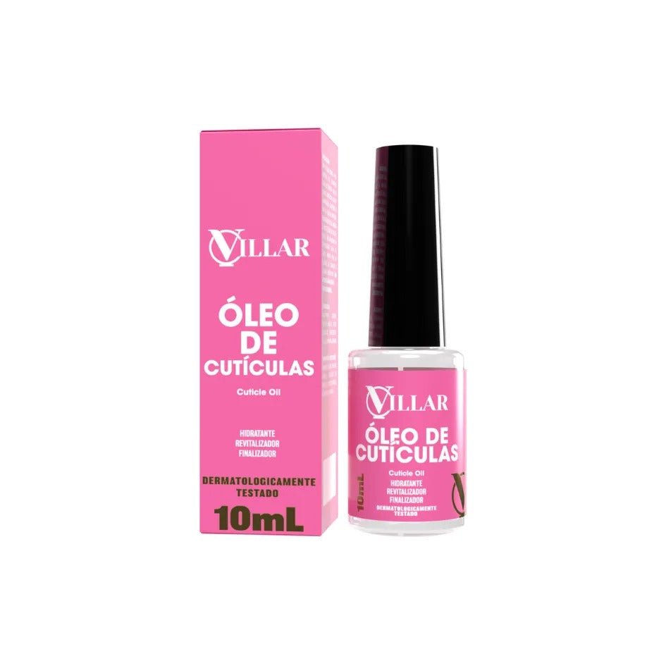 OLEO DE CUTICULAS VILLAR 10ML INVILA - Tudo para unhas em gel