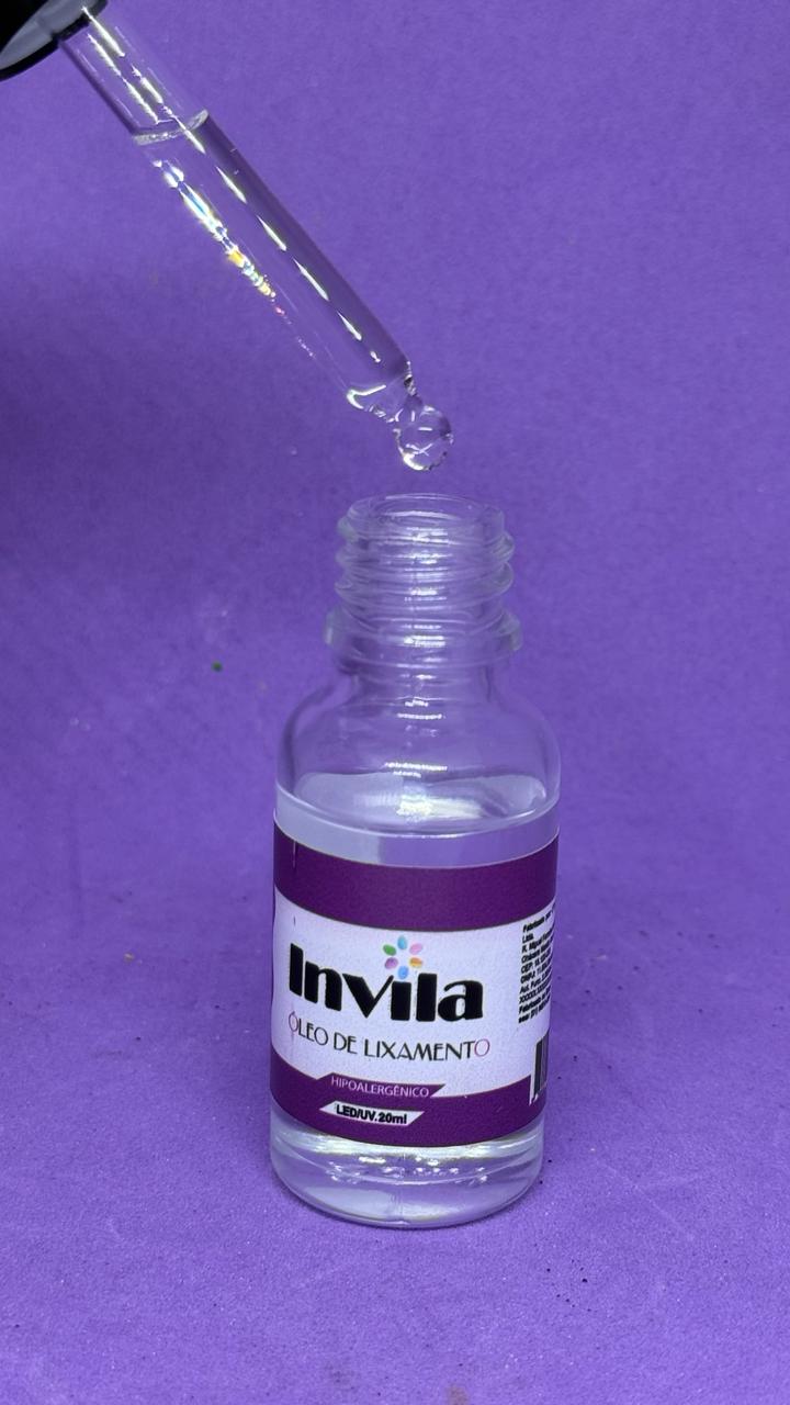 OLEO DE LIXAMENTO 20ML -INVILA INVILA - Tudo para unhas em gel