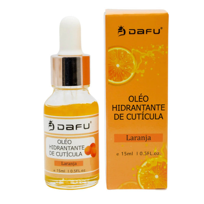 ÓLEO HIDRATANTE DE CUTÍCULA DAFU LARANJA- 15ML INVILA - Tudo para unhas em gel
