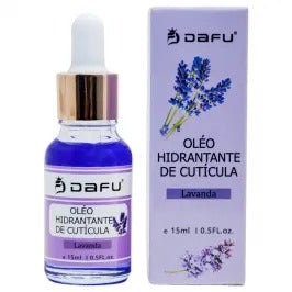 ÓLEO HIDRATANTE DE CUTÍCULA DAFU LAVANDA- 15ML INVILA - Tudo para unhas em gel