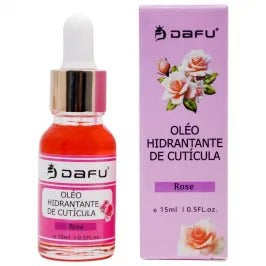 ÓLEO HIDRATANTE DE CUTÍCULA DAFU ROSE- 15ML INVILA - Tudo para unhas em gel