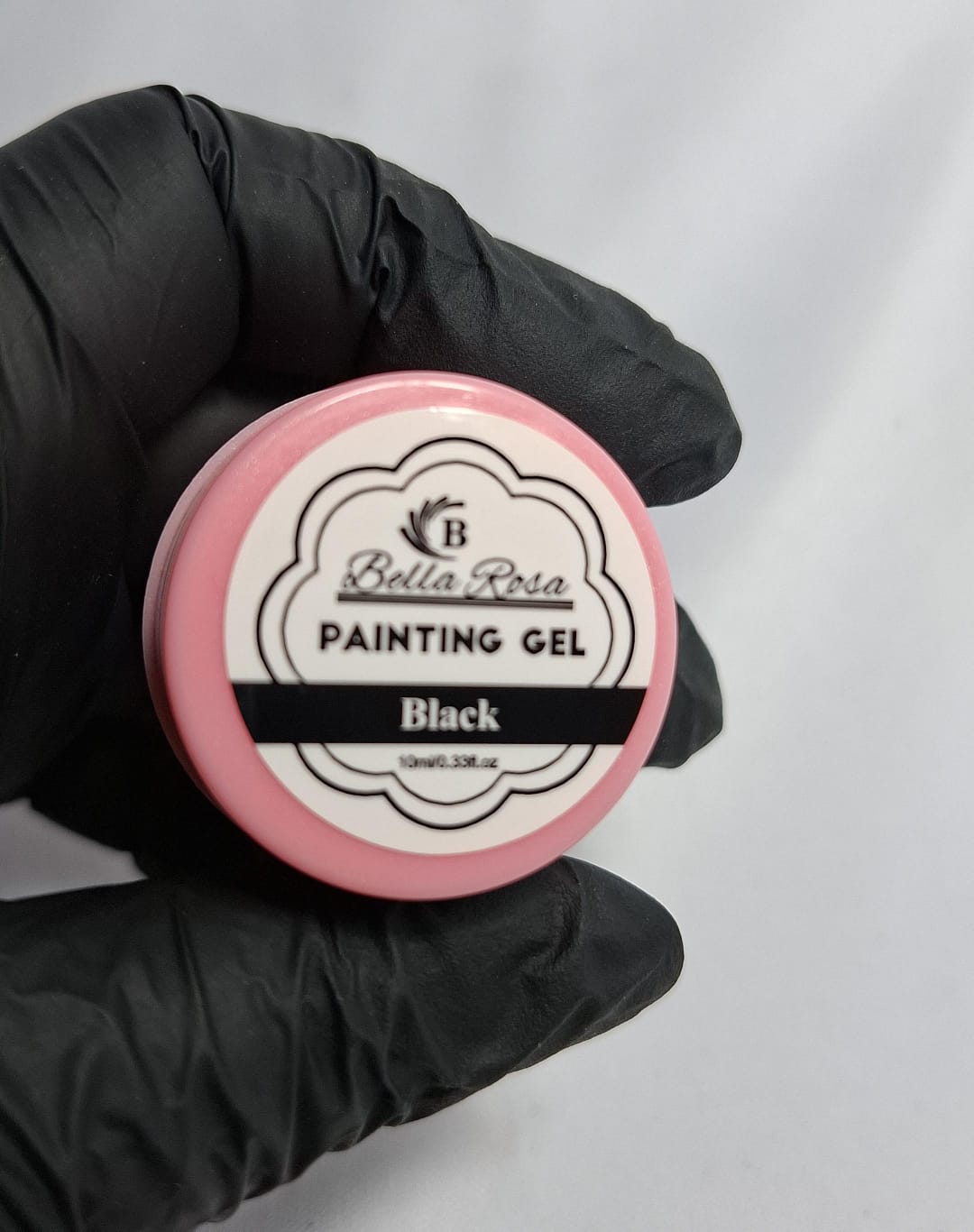 GEL PAINT BLACK BELLA ROSA INVILA - Tudo para unhas em gel