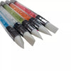 KIT PINCEL COM STRASS- 5 UNDS INVILA - Tudo para unhas em gel