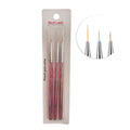 KIT PINCEL PARA UNHA REAL LOVE- 3UND INVILA - Tudo para unhas em gel