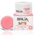 GEL BRILIA PINK GLAMOUR 25G INVILA - Tudo para unhas em gel