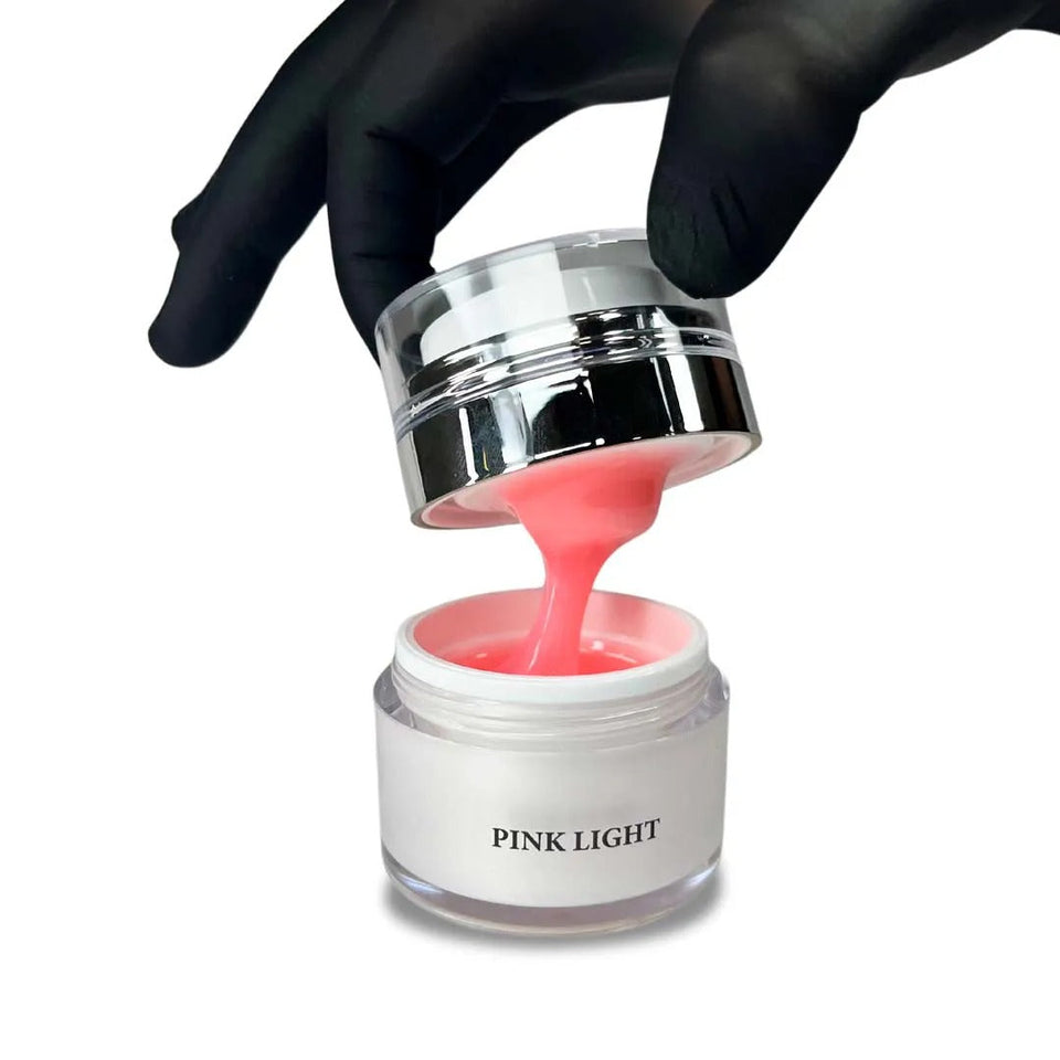 GEL D&Z PUMP PINK LIGHT - 22G INVILA - Tudo para unhas em gel