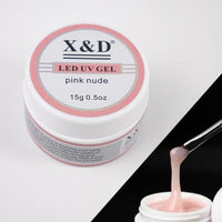 GEL X&D PINK NUDE 15g INVILA - Tudo para unhas em gel