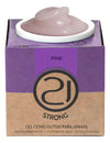 GEL NAILS 21 STRONG PINK 34G INVILA - Tudo para unhas em gel