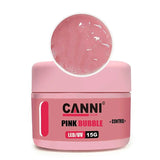GEL CANNI PINK BUBBLE CONTROL 15G INVILA - Tudo para unhas em gel