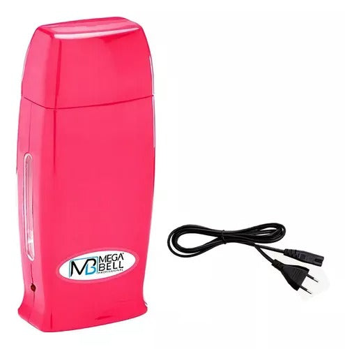 AQUECEDOR DE CERA ROLL ON MEGA BELL- PINK INVILA - Tudo para unhas em gel