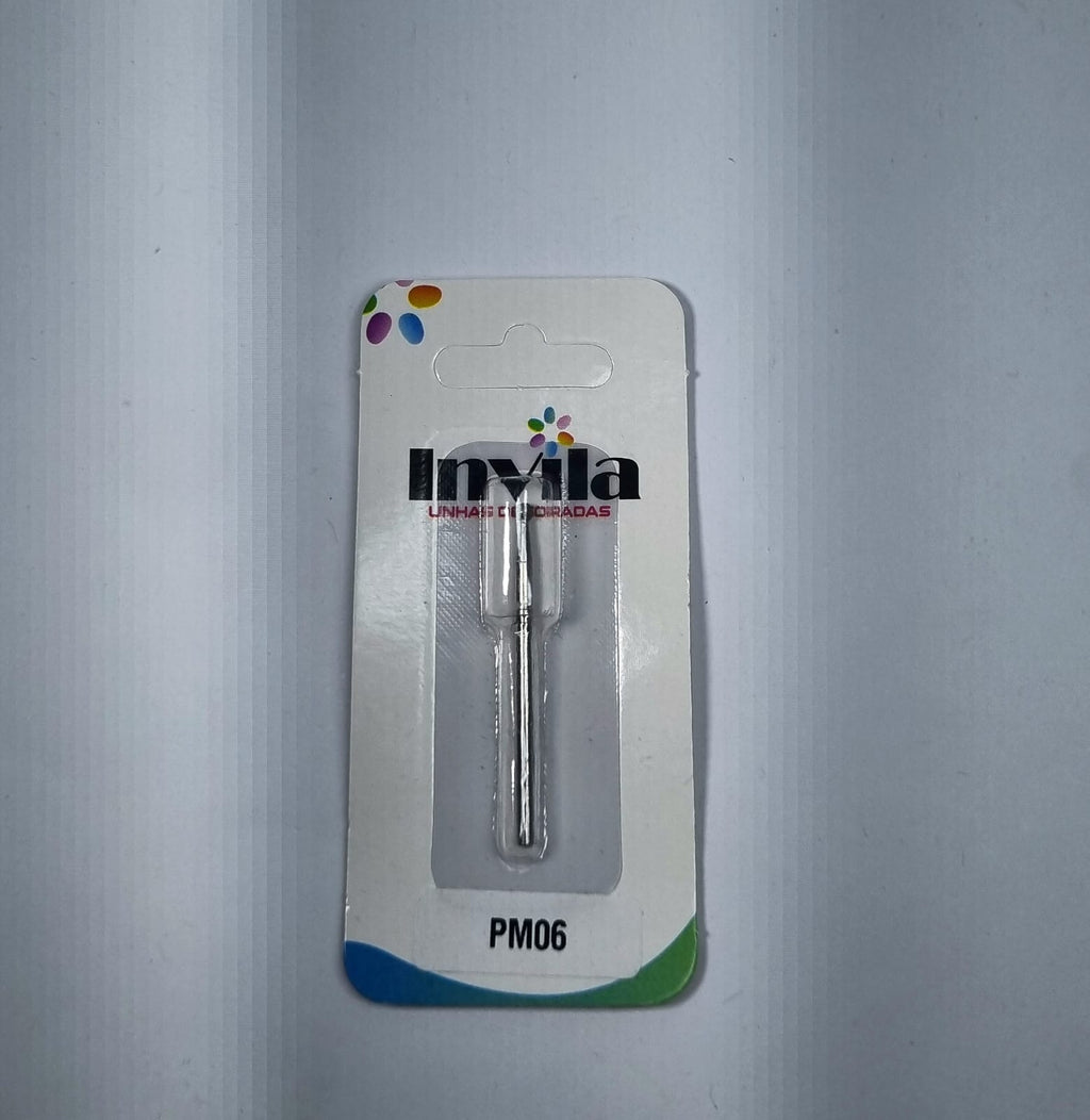 BROCA DIAMANTADA PM06- INVILA INVILA - Tudo para unhas em gel