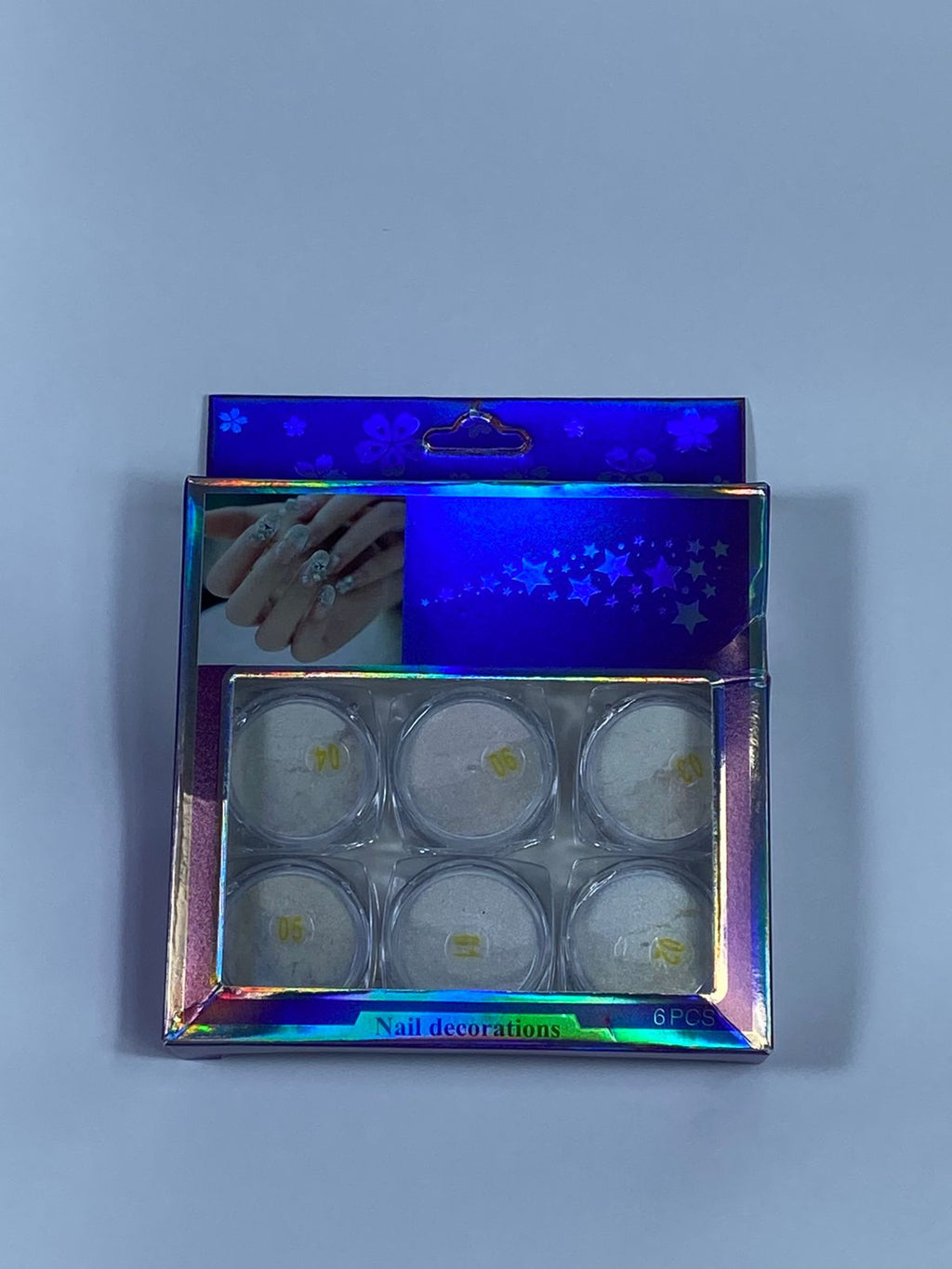KIT PÓ SEREIA COM 6 UNIDADES INVILA - Tudo para unhas em gel