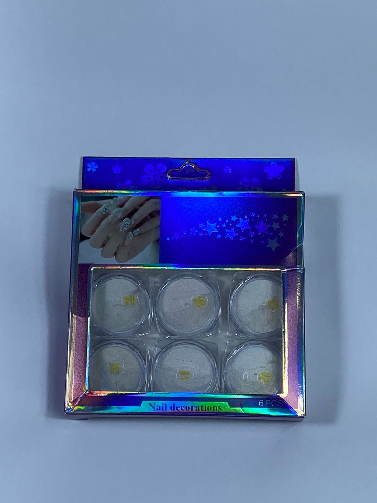 KIT PÓ SEREIA COM 6 UNIDADES INVILA - Tudo para unhas em gel
