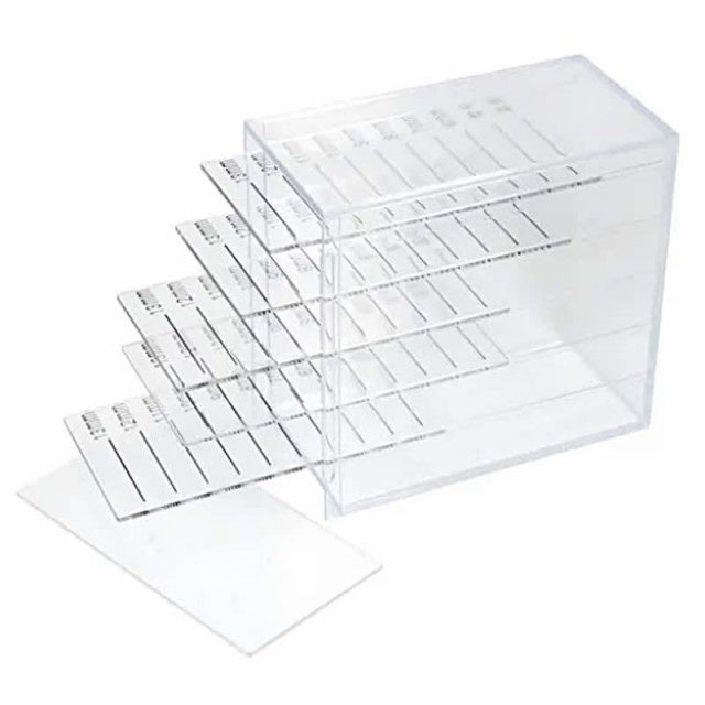 PORTA CÍLIOS ACRÍLICO- 5 SLOTS INVILA - Tudo para unhas em gel