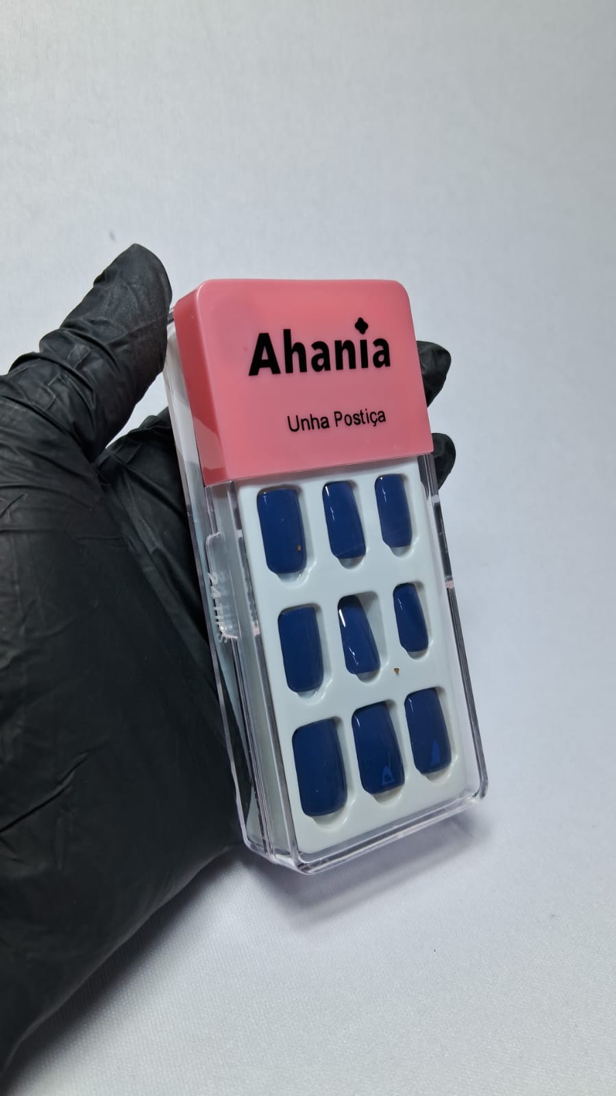 UNHA POSTICA AHANIA 24PCS INVILA - Tudo para unhas em gel