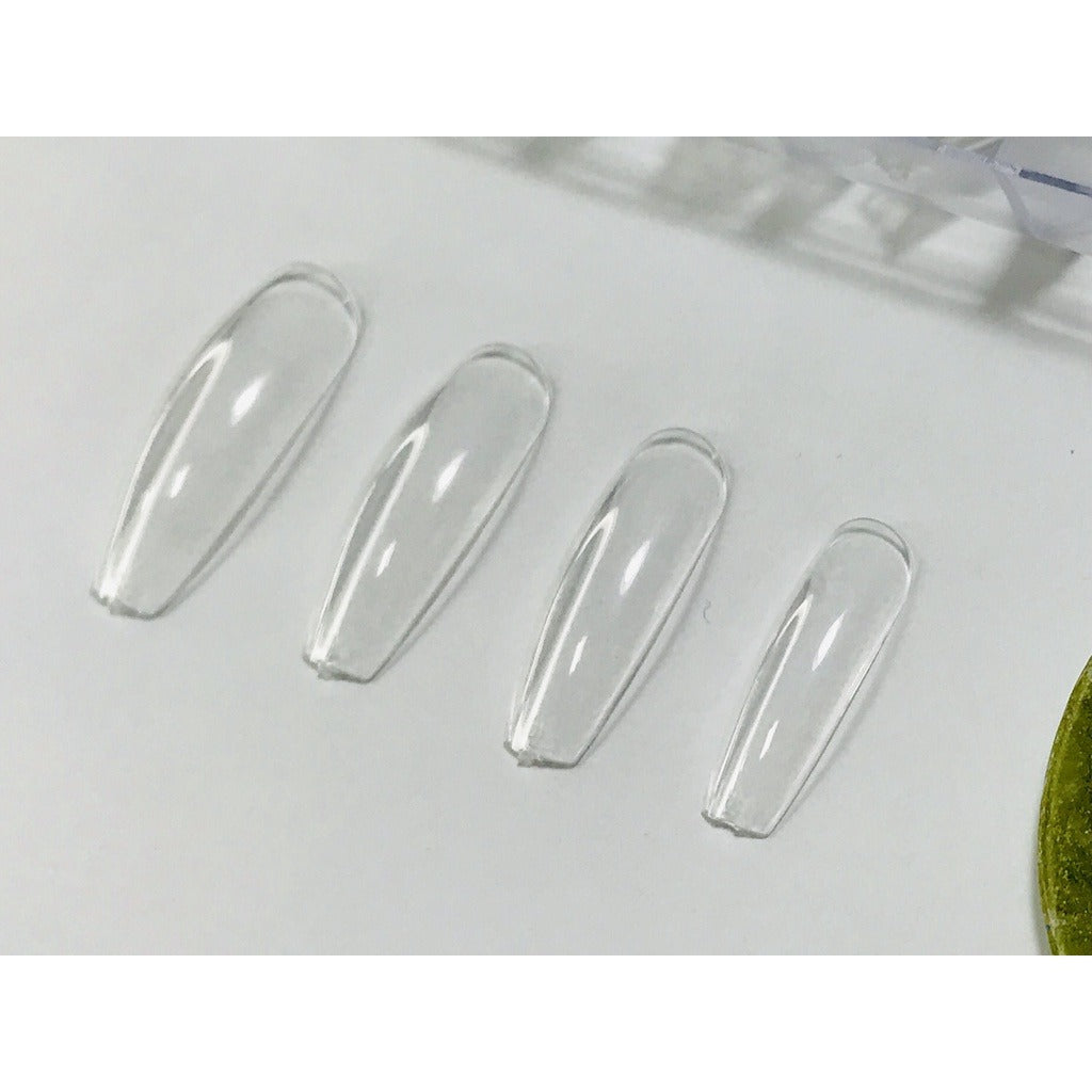 POSTIÇA BAILARINA TRANSPARENTE -  120UND INVILA - Tudo para unhas em gel