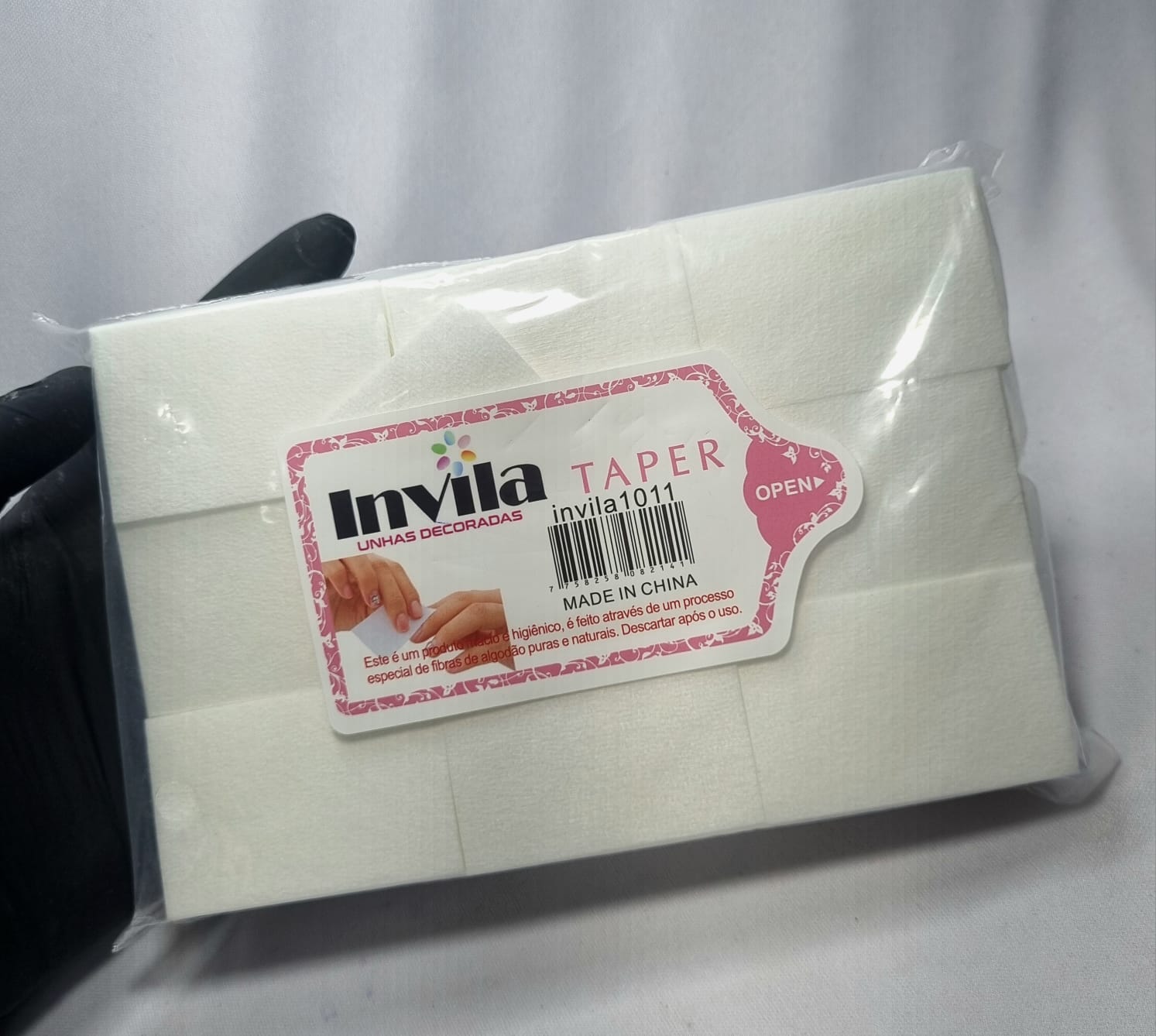 ALGODÃO PRENSADO INVILA- 2000 UND INVILA - Tudo para unhas em gel