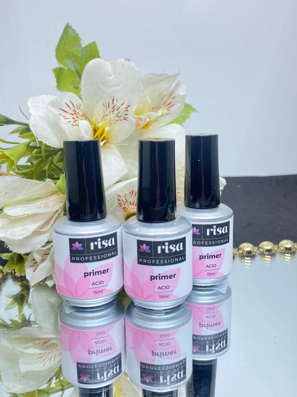 PRIMER ÁCIDO 15ML - RISA INVILA - Tudo para unhas em gel