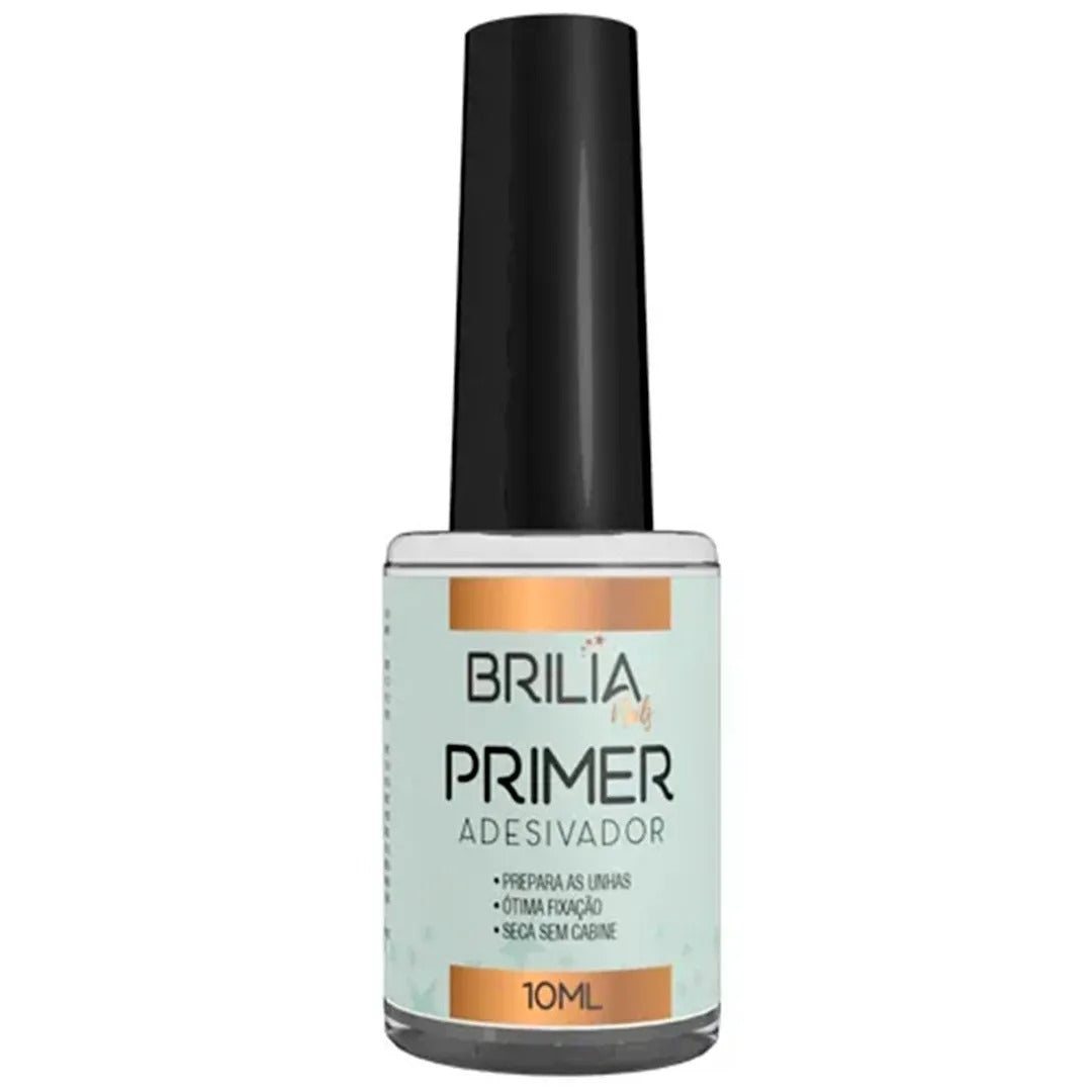 PRIMER ADESIVADOR BRILIA - 10ml INVILA - Tudo para unhas em gel