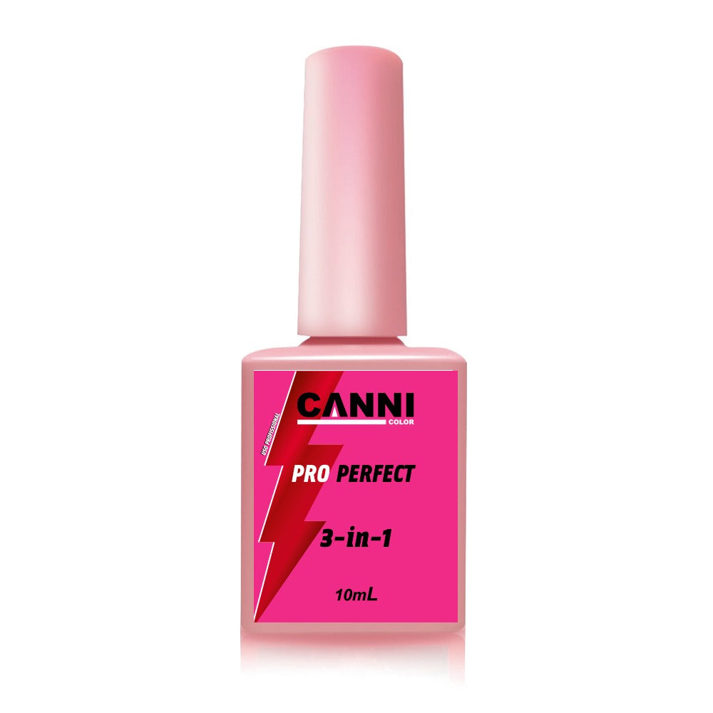 BASE PRO PERFECT 3X1 CANNI 10ML INVILA - Tudo para unhas em gel