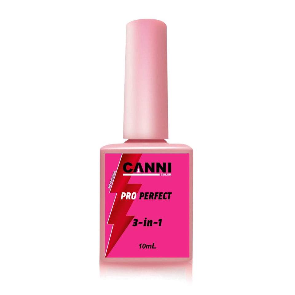 BASE PRO PERFECT 3X1 CANNI 10ML INVILA - Tudo para unhas em gel