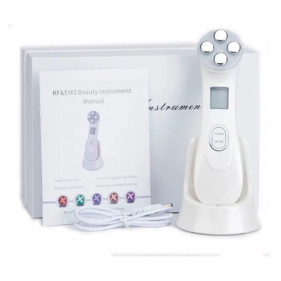 APARELHO REJUVENESCEDOR FACIAL RADIOFREQUÊNCIA ANTI RUGAS INVILA - Tudo para unhas em gel