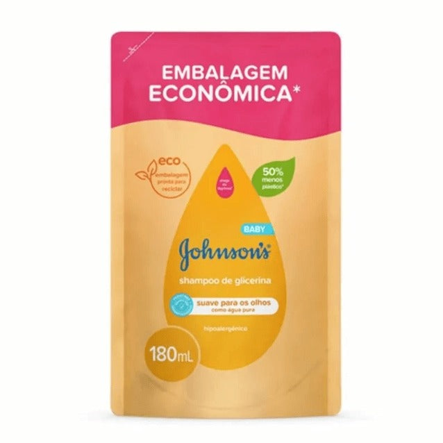 SHAMPOO DE GLICERINA BABY GOLD REFIL 180ml INVILA - Tudo para unhas em gel