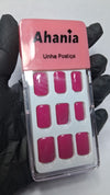UNHA POSTICA AHANIA 24PCS INVILA - Tudo para unhas em gel
