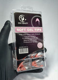 SOFT GEL TIPS ALMOND STAY BEAUTY 120PÇS- ROSA INVILA - Tudo para unhas em gel