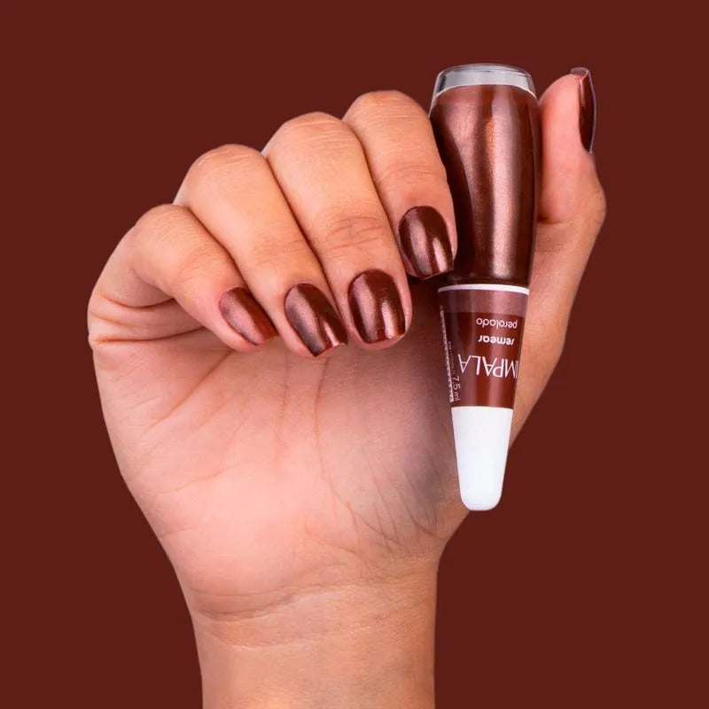 ESMALTE IMPALA SEMEAR PEROLADO 7,5ml INVILA - Tudo para unhas em gel