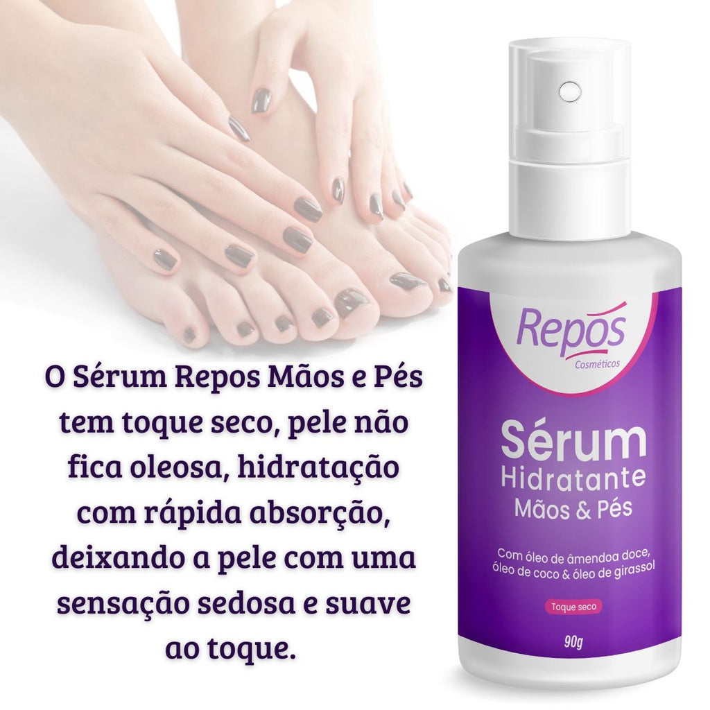 SERUM 90G - REPOS INVILA - Tudo para unhas em gel