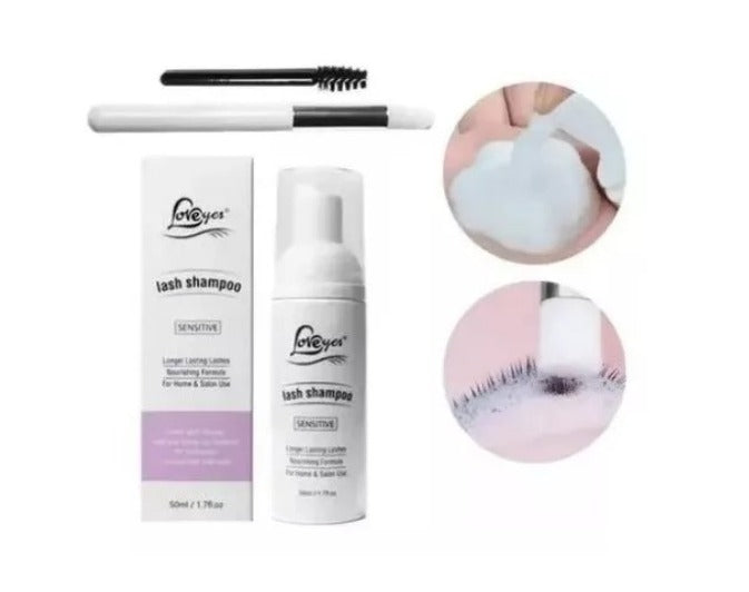 KIT LASH - LIMPEZA EXTENSÃO DE CÍLIOS INVILA - Tudo para unhas em gel